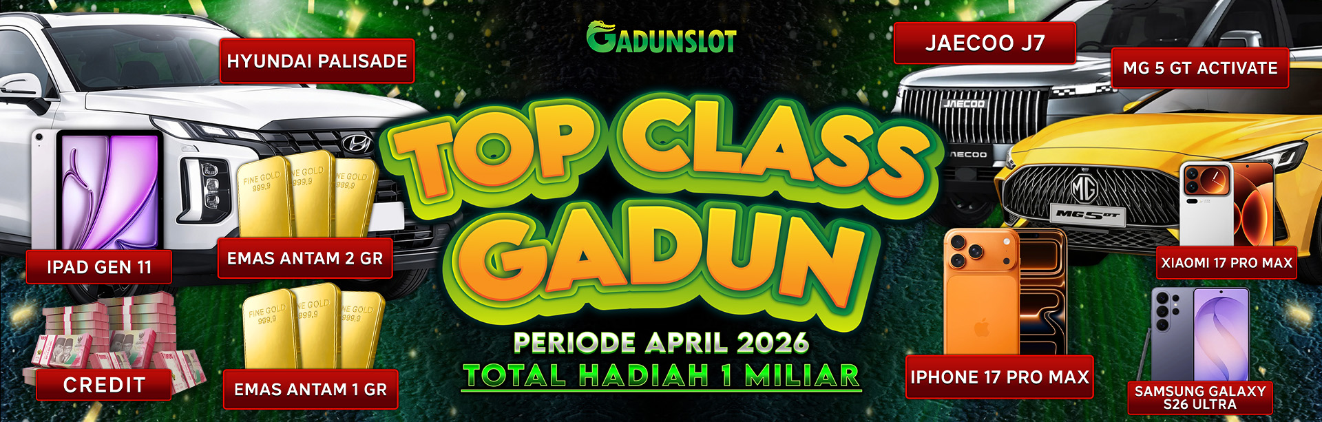 TOP CLASS GADUN MARET 2026